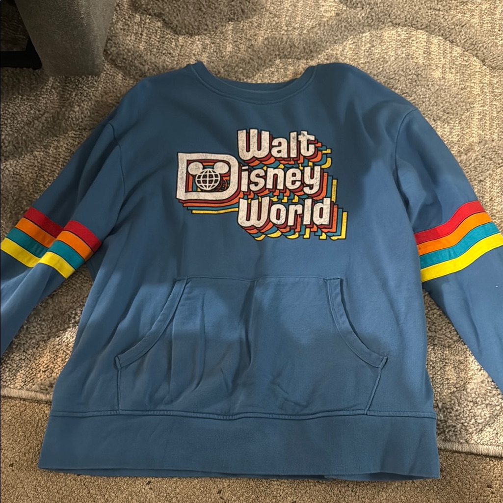 Disney Parks Blue Sweatshirt
